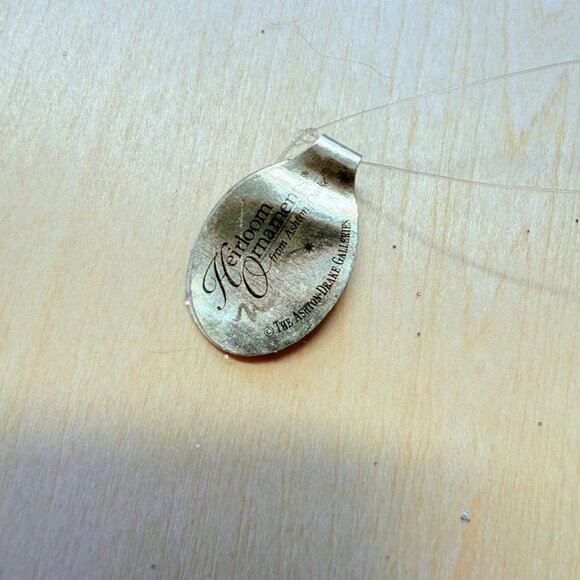 Ashton Drake Art Glass Ornament VTG Heirloom Butterfly Dewdrop Garden Friends - Picture 10 of 15